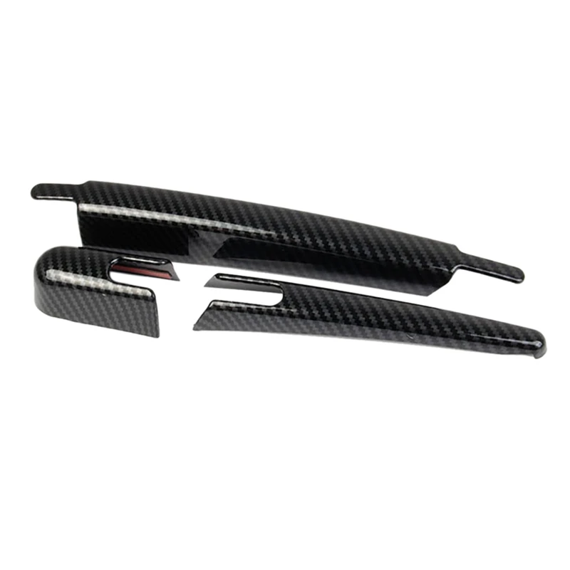 For 2022 Mitsubishi Outlander Carbon Fiber Rear Wiper Trim Sticker Window Protection Wiper Cover